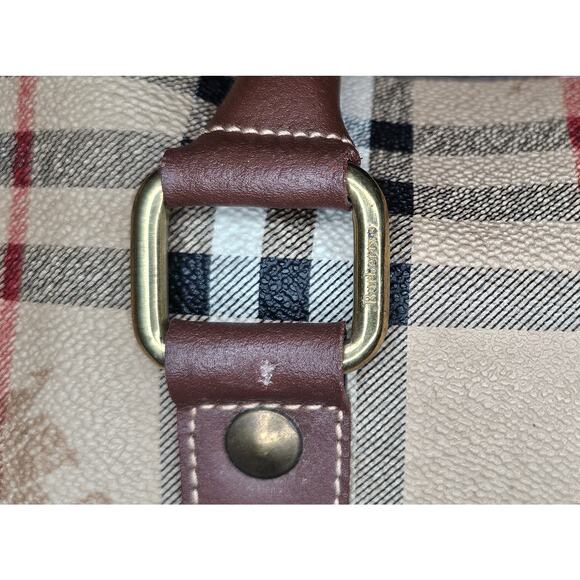 Burberry Nova Check Boston Travel Bag - Picture 11 of 16